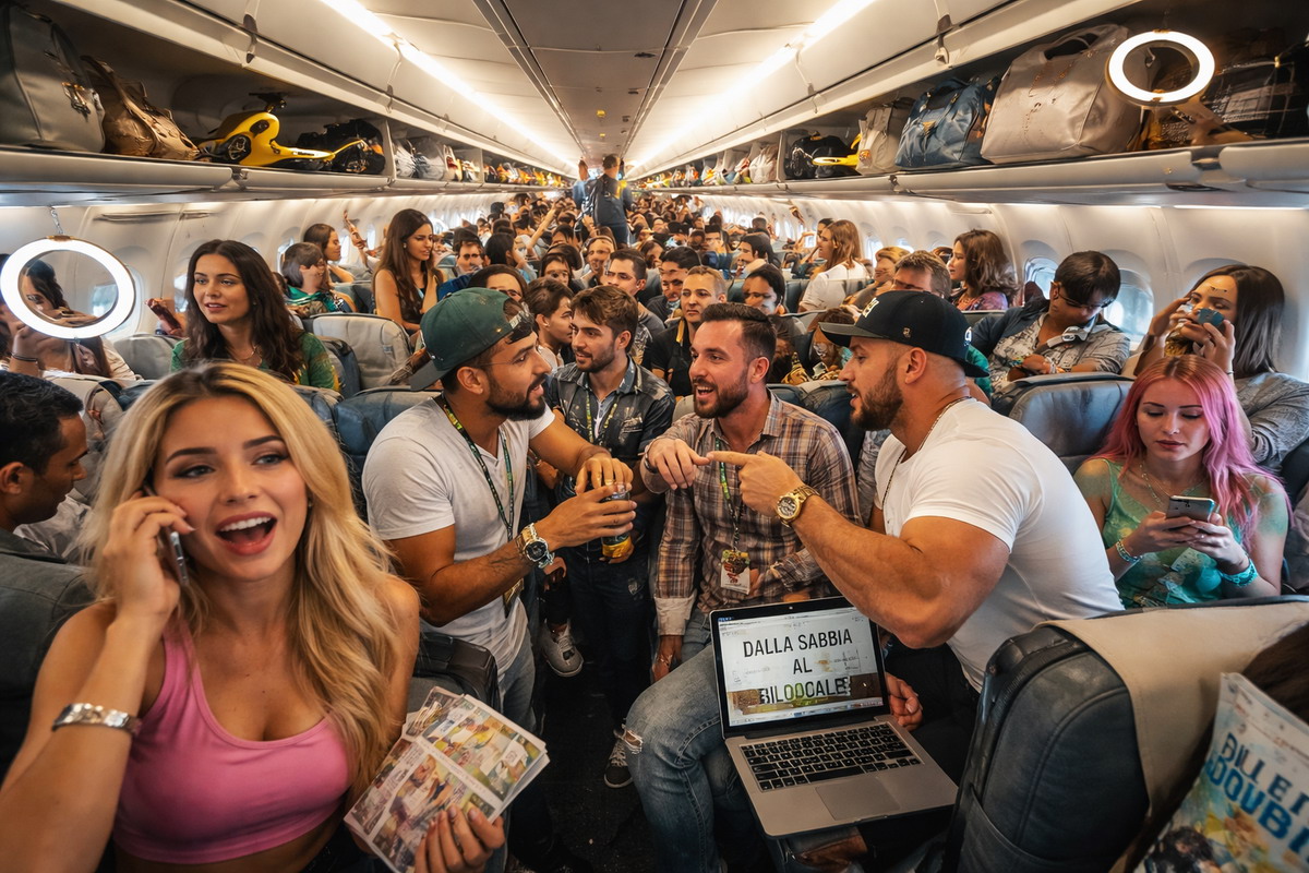 Dubai sotto i missili ma per molti il link in bio è ancora attivo