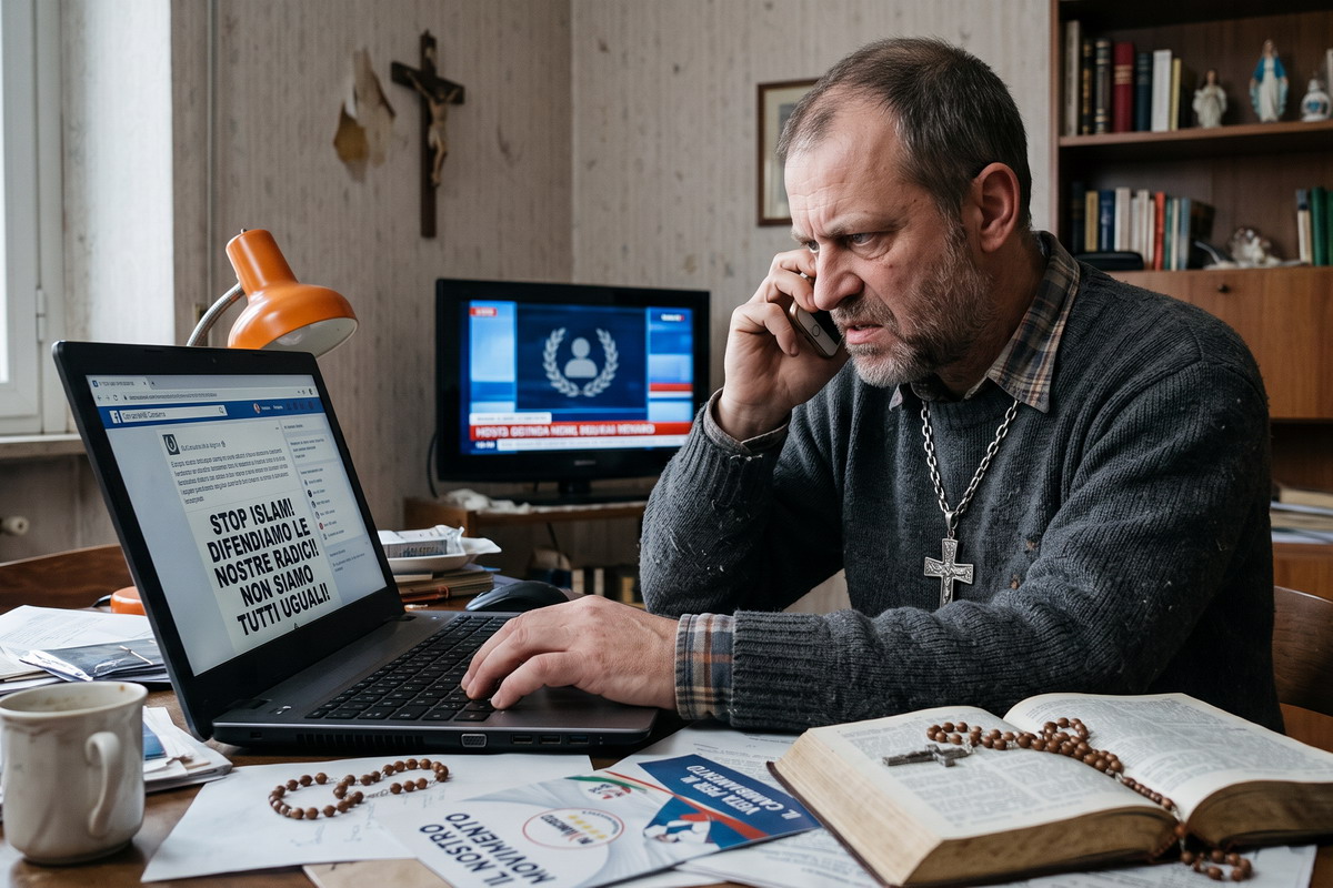 I crociati del copia-incolla difendono una fede che non praticano