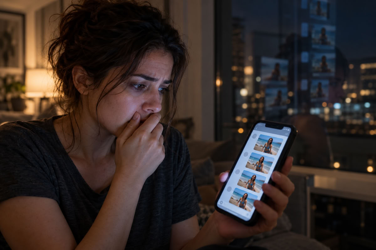 Un tasto, una foto e la vita di una ragazza che finisce in cento gruppi Telegram